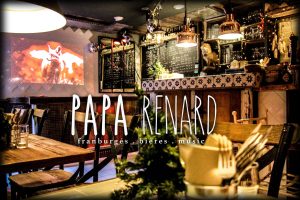 Papa Renard a restaurant in Franburgés.